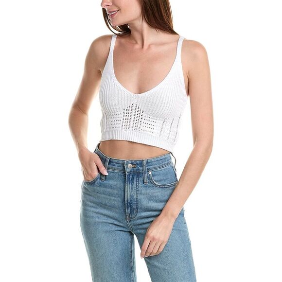 Vintage Havana Tops - Vintage Havana Crochet Bustier Tank